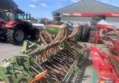 Amazone P 2300 airstar met  KG 6000 opklapbare schijven zaai combinatie met fronttank + bandenwals